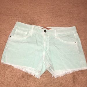 Joe’s green shorts